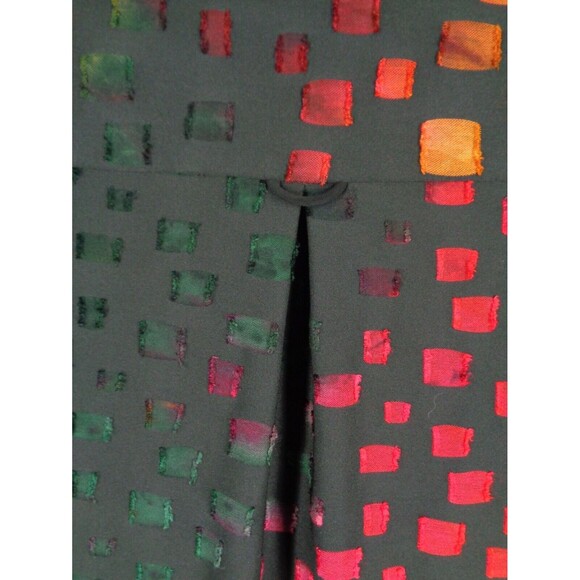 Michael Tyler Button Tunic Top Large Black Multi-Color New - Picture 6 of 11